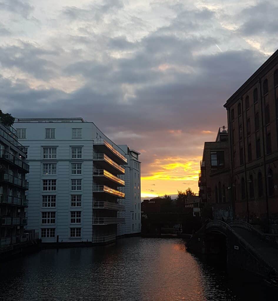 Una bella postal en Londres.