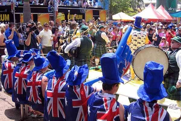 celebracion en australia