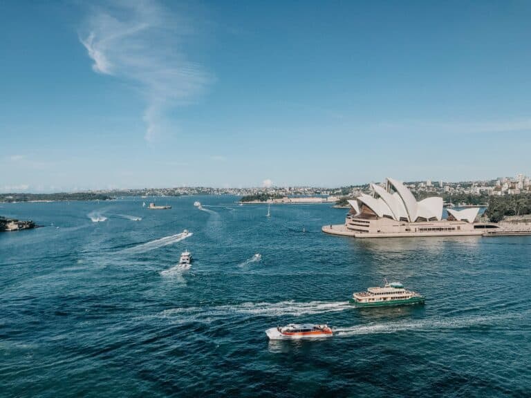 australia sydney opera house desde el aire