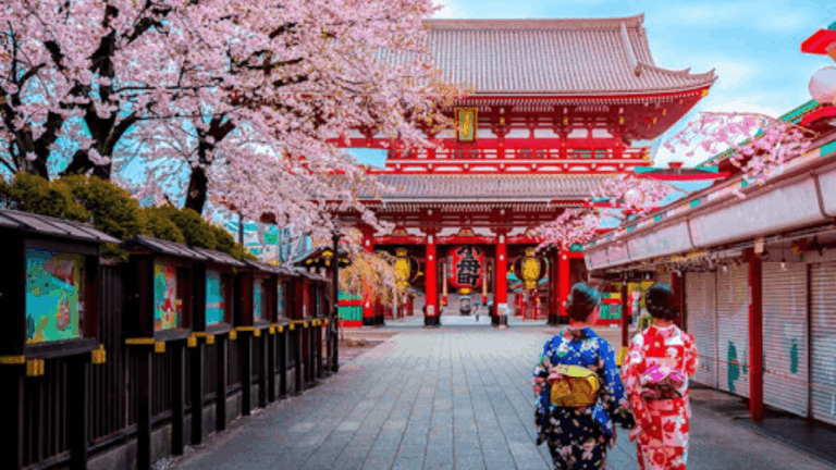 Edificio tradicional de Japón